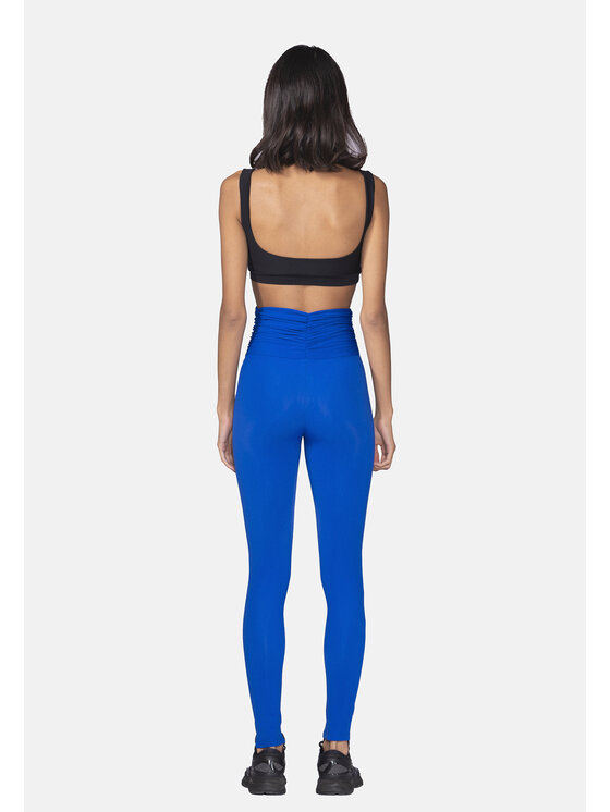 Flavia Valentini Flavia Valentini Legginsy 107 Błękitny Compression Fit