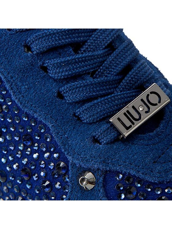 Liu Jo Liu Jo Sneakersy Running Aura S65133 P0079 Modrá