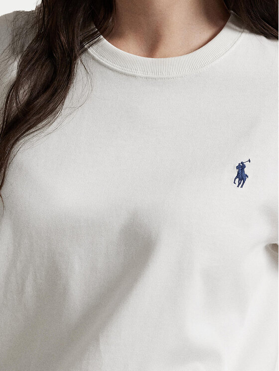 Polo Ralph Lauren Polo Ralph Lauren Tričko 211967104001 Biela Relaxed Fit