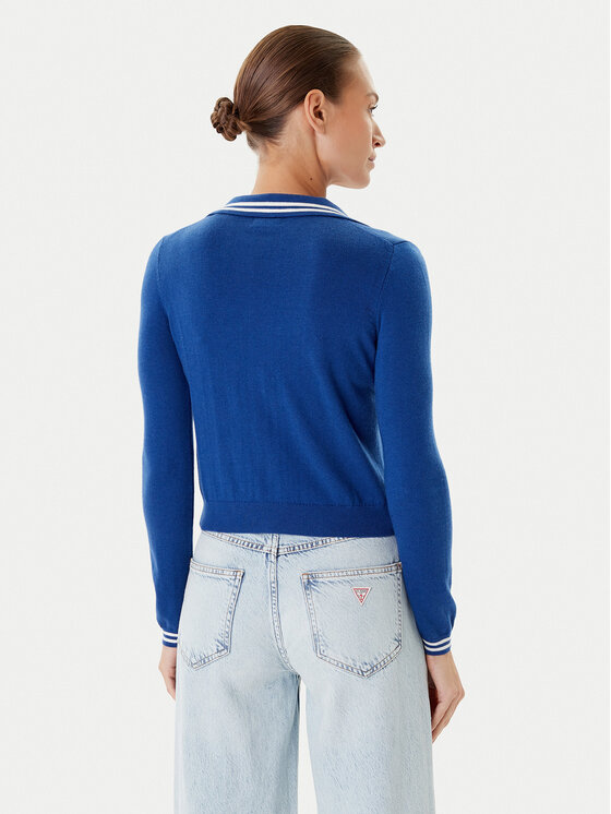 Guess Jeans Guess Jeans Кардиган W5YR32 Z3HO2 Голубий Regular Fit
