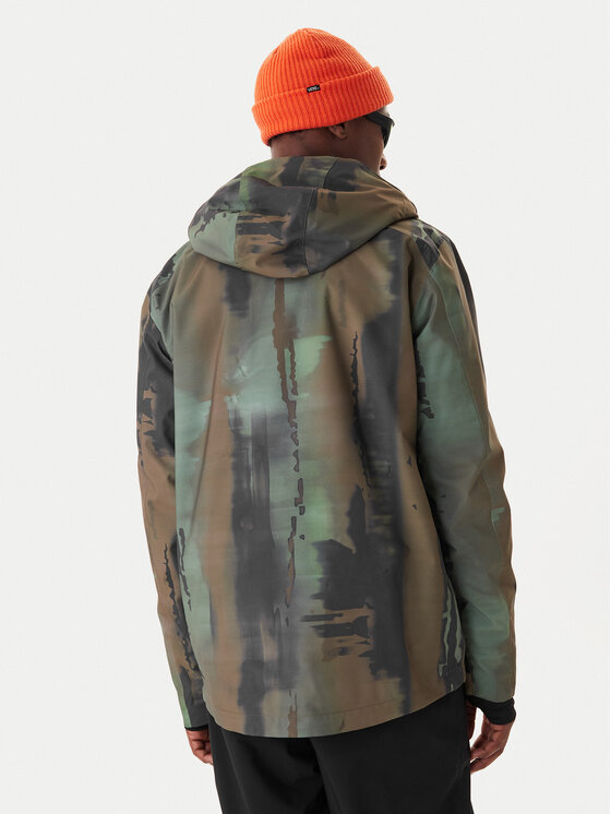 Quiksilver Quiksilver Kurtka snowboardowa Muldrow EQYTJ03493 Zielony Regular Fit