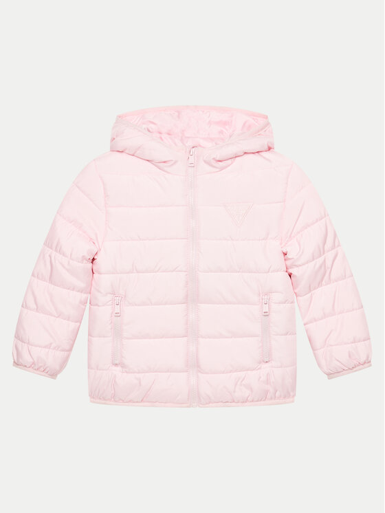 Guess Geacă din puf H4BT03 WCFM0 Roz Regular Fit