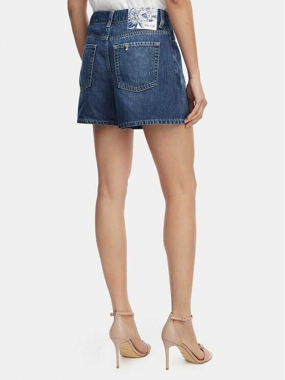 Liu Jo Liu Jo Jeans kratke hlače UA6169 DS079 Modra Regular Fit