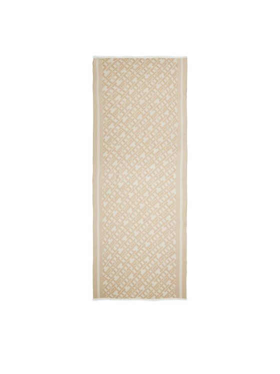 Tommy Hilfiger Tommy Hilfiger Шаль Distinct Jacquard Scarf AW0AW16372 Бежевий