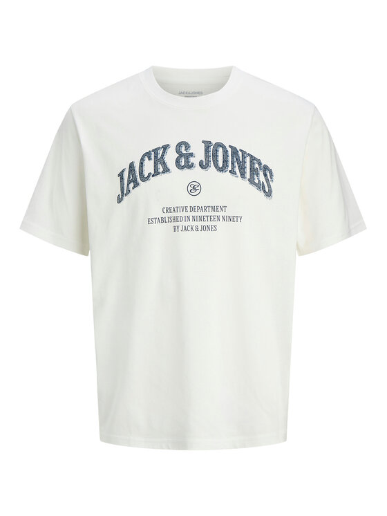 Jack & Jones Jack & Jones T-Shirt Denver 12291213 Bílá Relaxed Fit