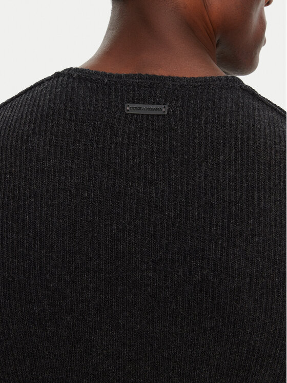 Dolce&Gabbana Dolce&Gabbana Sweater GXX64T JFMDZ Szürke Regular Fit