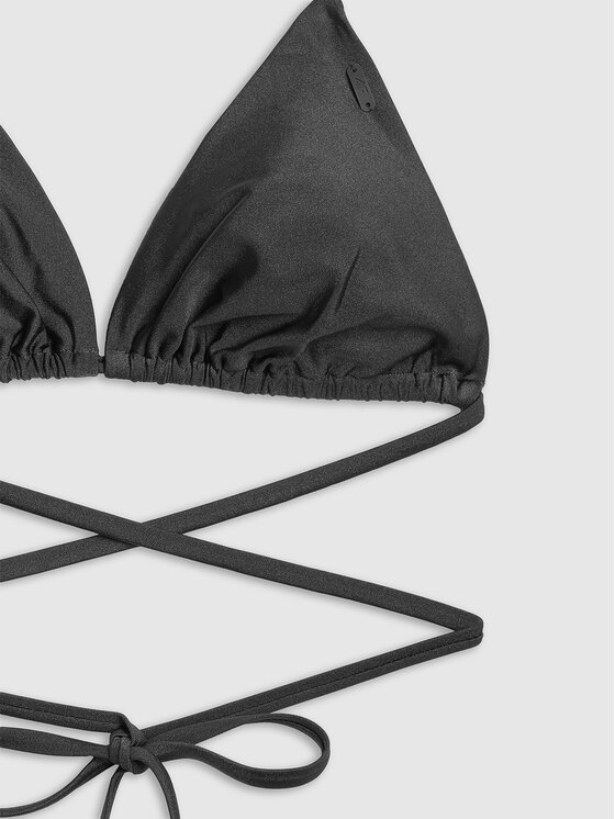 4F 4F Góra od bikini ESSENTIAL Czarny