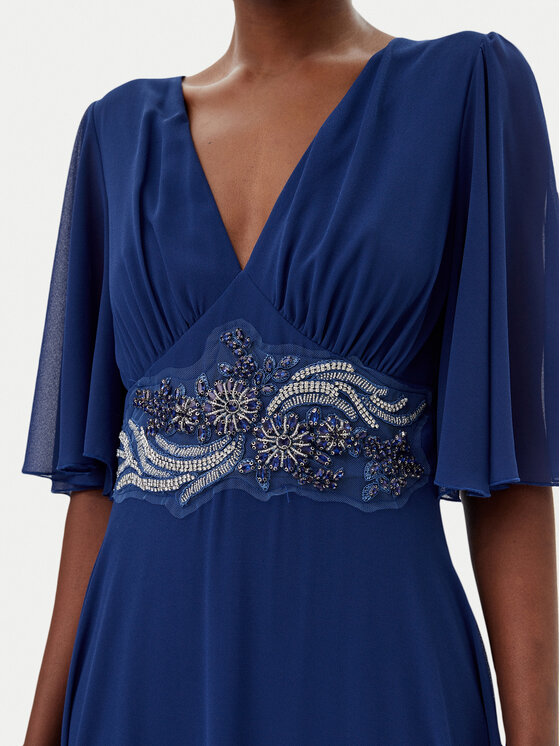 Rinascimento Rinascimento Abendkleid CFC0123080003 Dunkelblau Regular Fit