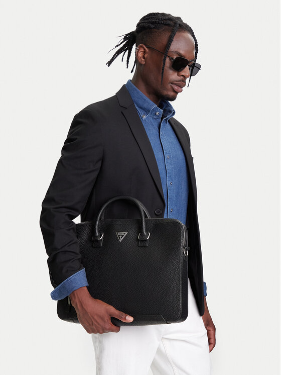 Guess Guess Torba za laptop HMTOGR P5247 Crna