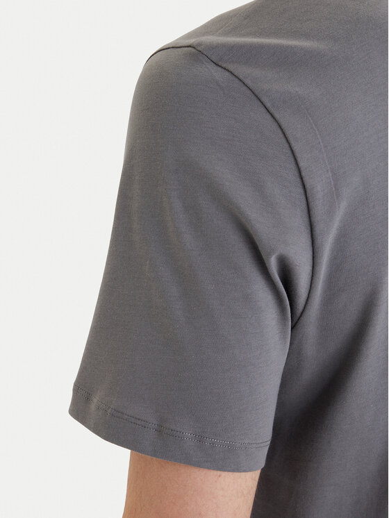 HUGO HUGO T-Shirt Discorb 50557672 Szary Regular Fit