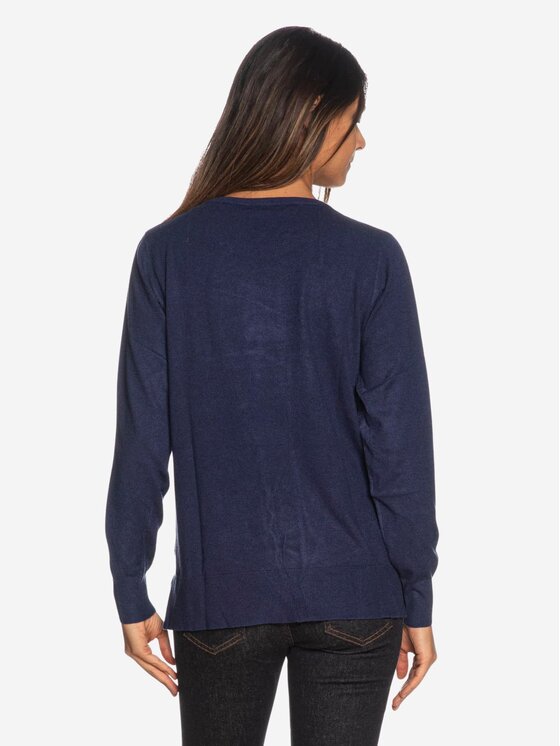 Yes Zee Yes Zee Maglione Maglia donna Blu Regular Fit