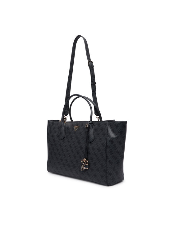 Guess Guess Geantă Marissa Logo HWSG24 82240 Gri închis