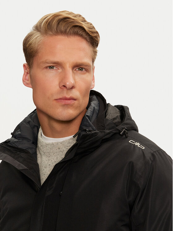 CMP CMP Зимно яке 33Z1577D Черен Regular Fit