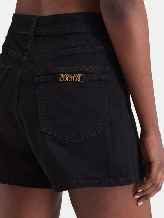 Versace Jeans Versace Jeans Παντελόνι φόρμας 80HAD514 Μαύρο Regular Fit