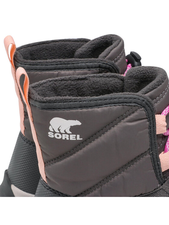Sorel Sorel Schneeschuhe Youth Whitney II Short Lace WP NY3903 Grau