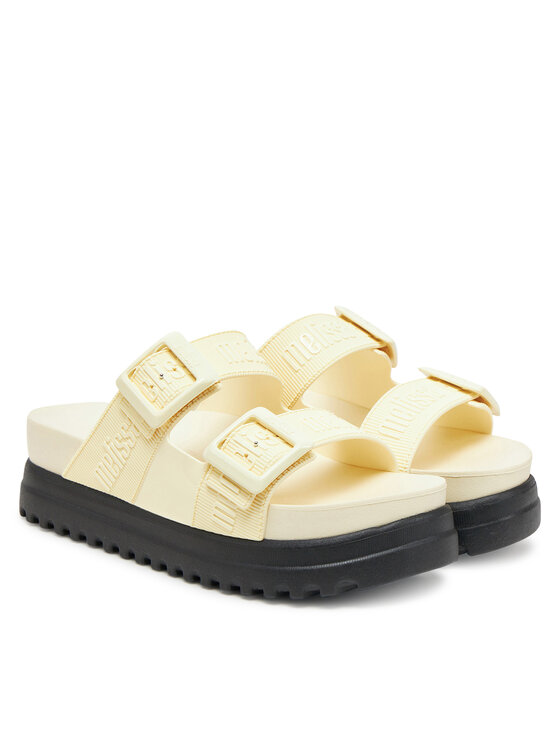Melissa Melissa Klapki Melissa Cozy M Lover Platform Ad M 35977 Beżowy