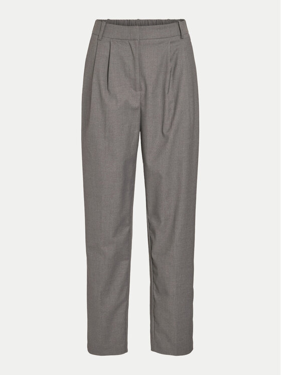 Vila Vila Pantaloni di tessuto Riley 14101013 Grigio Regular Fit
