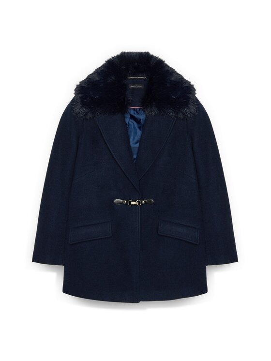 Fiorella Rubino Fiorella Rubino Cappotto 8002T000350N034 Blu Regular Fit
