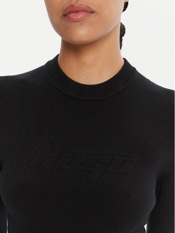 HUGO HUGO Sweater Sblog_B 50543054 Fekete Slim Fit