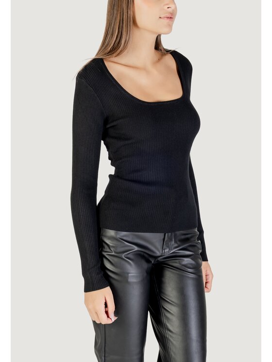 Morgan De Toi Morgan De Toi Maglione 252-MANON Nero Casual Fit