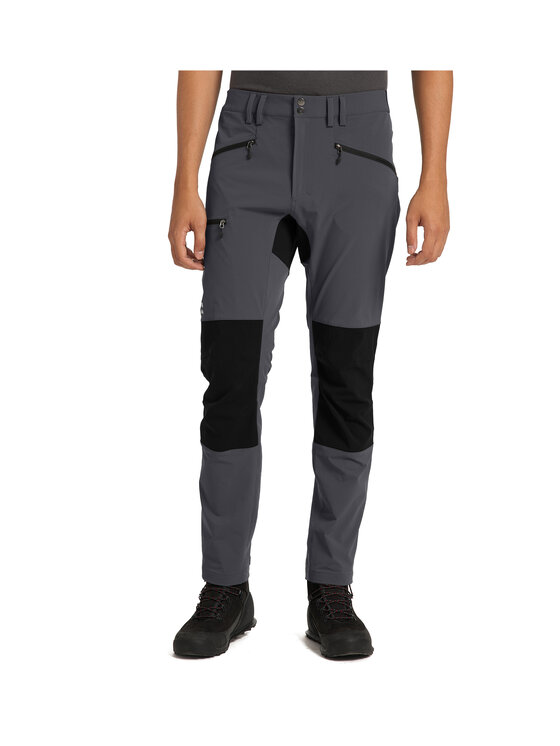 Haglöfs Haglöfs Spodnie outdoor Mid Slim Pant Men Szary Active Fit
