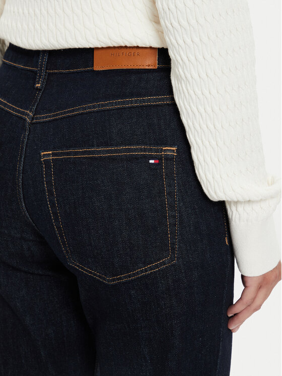 Tommy Hilfiger Tommy Hilfiger Traperice Classic WW0WW42486 Tamnoplava Straight Fit