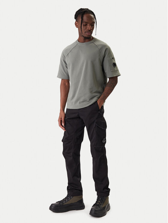 C.P. Company C.P. Company T-Shirt 20CMSS034A002246G Szary Regular Fit