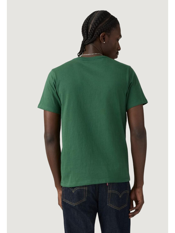 Levi's® Levi's® T-shirt SS ORIGINAL HM TEE DARK GREEN JERSEY Verde Original Fit