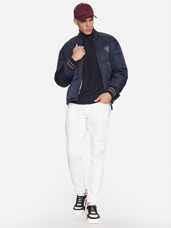 Armani Exchange Armani Exchange Golf 6RZM2J ZM3FZ 1510 Granatowy Regular Fit