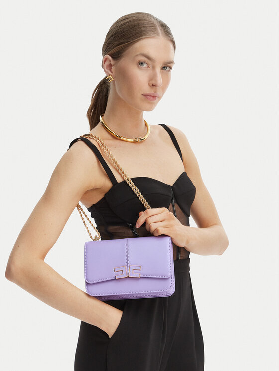 Elisabetta Franchi Geantă BS-91A-61E2-V390 Violet