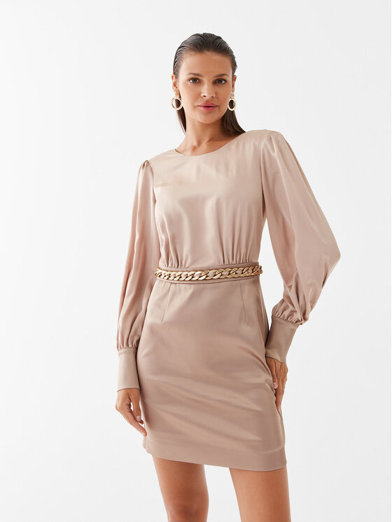Marciano Guess Rochie de zi 3YGK76 9558Z Bej Regular Fit