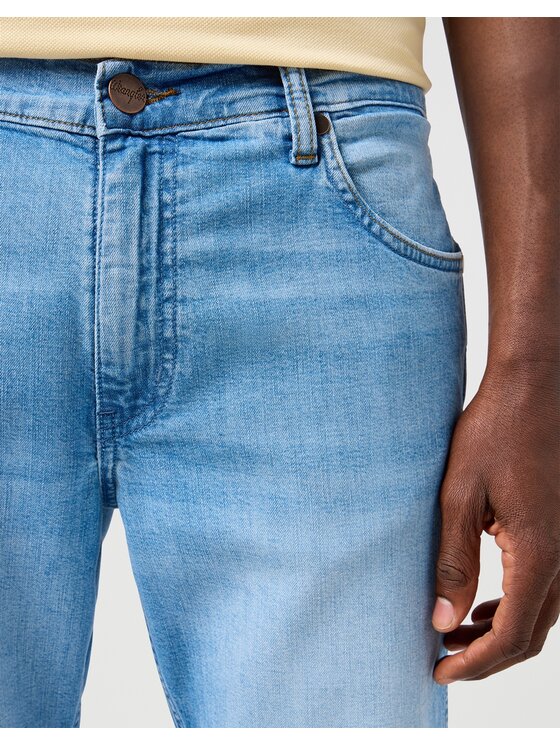 Wrangler Wrangler Jeansy GREENSBORO Niebieski Slim Fit