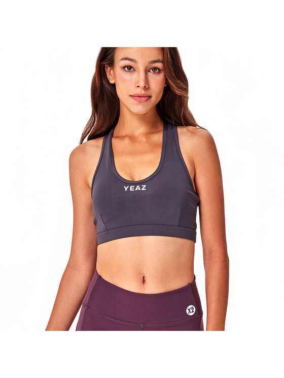 Yeaz Yeaz Top ATTITUDE Szary Slim Fit