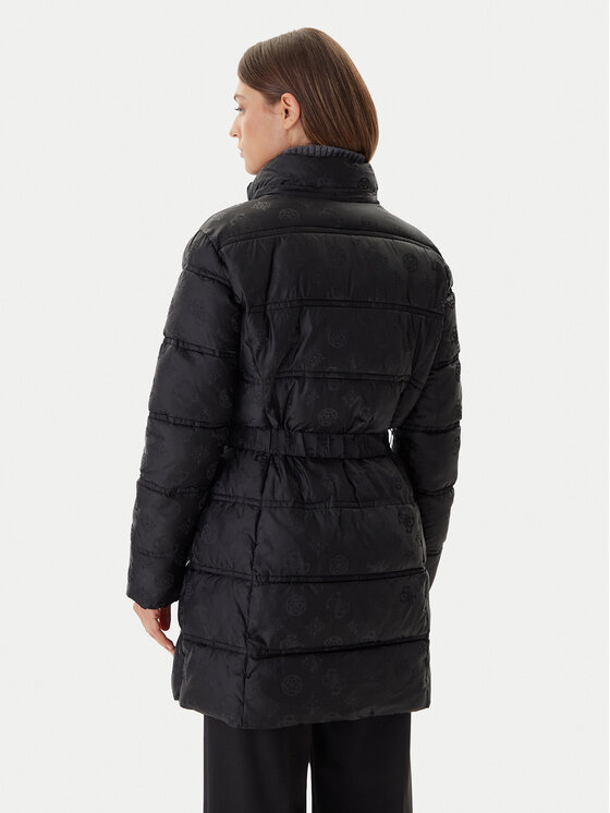 Guess Guess Zimní bunda W5BL44 W2912 Černá Regular Fit