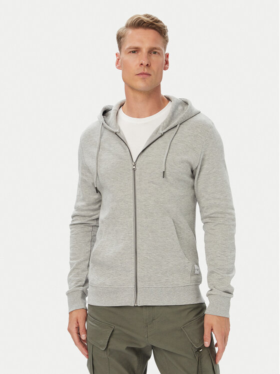 Jack & Jones Bluză Basic 12181901 Gri Regular Fit