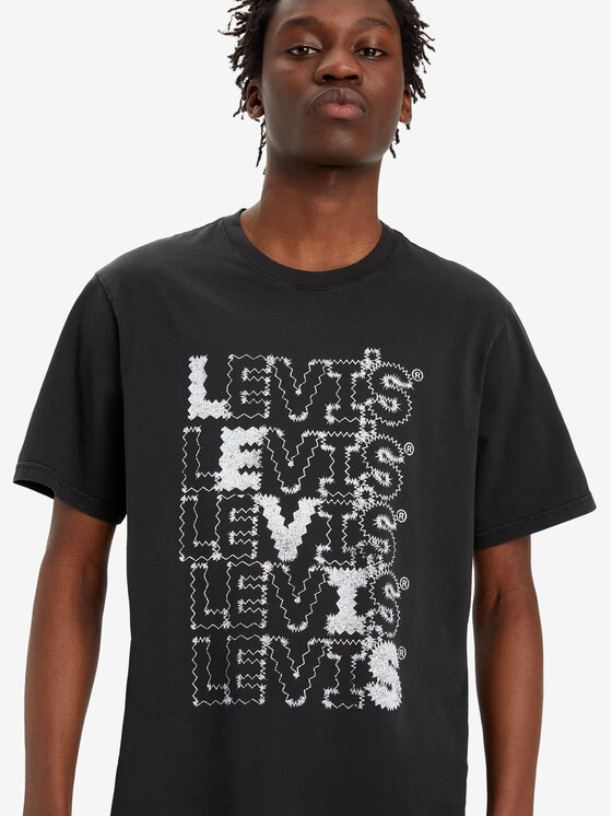 Levi's® Levi's® T-shirt 16143-1240 Crna Relaxed Fit