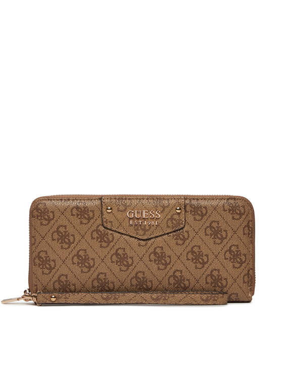 Guess Portafoglio grande da donna Eco Brenton EBG Slg SWEBG8 39046 Beige Modivo