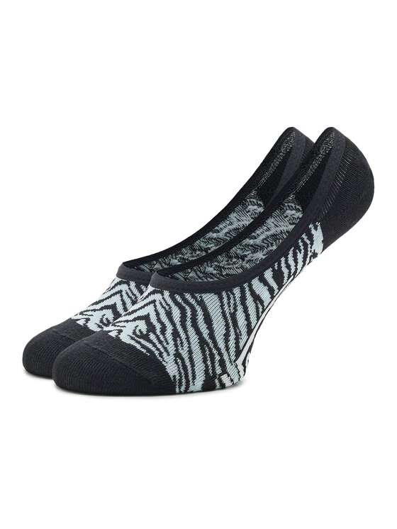 Vans Vans Set od 3 para dječjih niskih čarapa Zebra Daze Canoodle VN0007AXBR51 Šarena