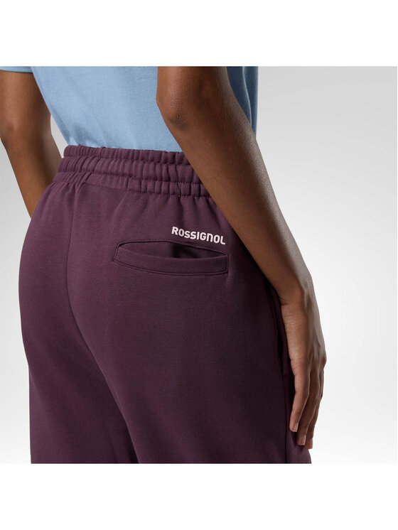 Rossignol Rossignol Spodnie dresowe W Presset Pullon Pant Fioletowy Regular Fit