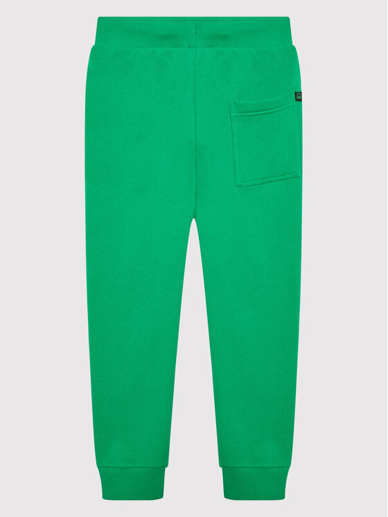 Pantalon Fille United Colors Of Benetton - Molleton Doux Avec Logo Brodé - Confort Quotidien