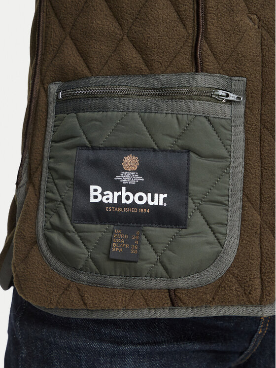 Barbour Barbour Bezrękawnik Fleece Betty LLI0003OL71 Zielony ciemny Regular Fit