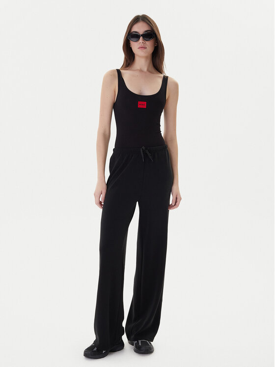 HUGO Hugo Body Red Label 50486017 Czarny Slim Fit