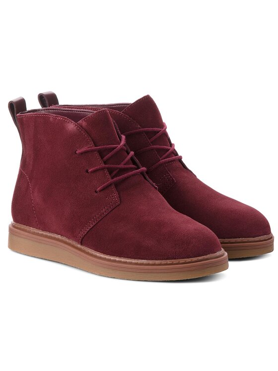 Clarks Bottines Dove Roxana 261372274 Bordeaux