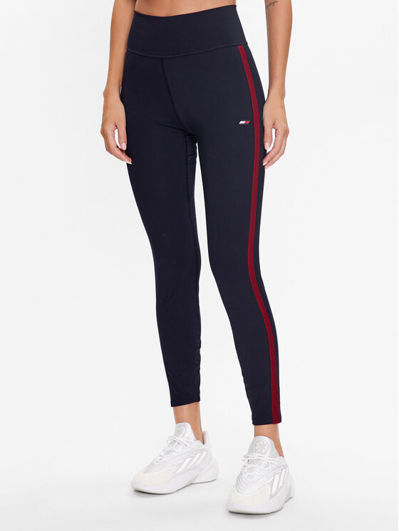 Tommy Hilfiger Tommy Hilfiger Κολάν Split Tape S10S101708 Σκούρο μπλε Slim Fit