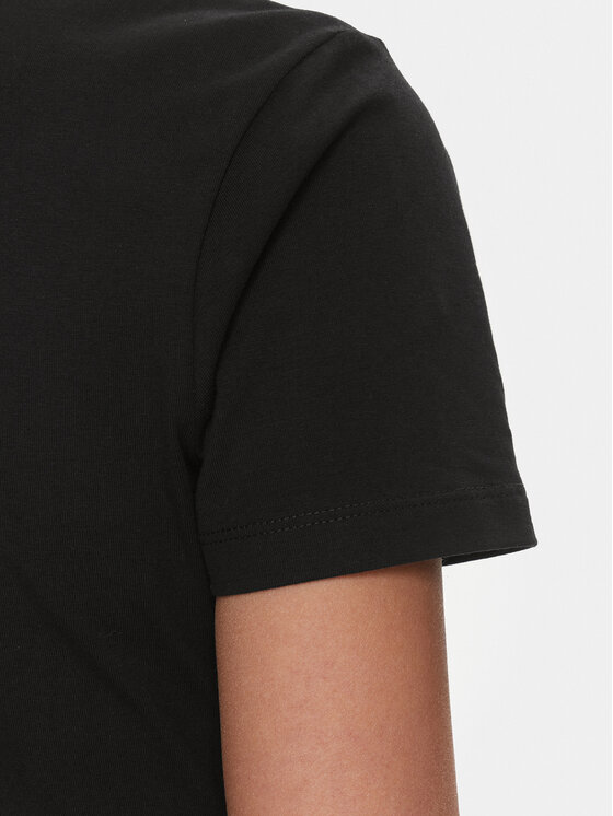 Calvin Klein Jeans Calvin Klein Jeans Ikdienas kleita Diffused Monologo J20J223056 Melns Slim Fit