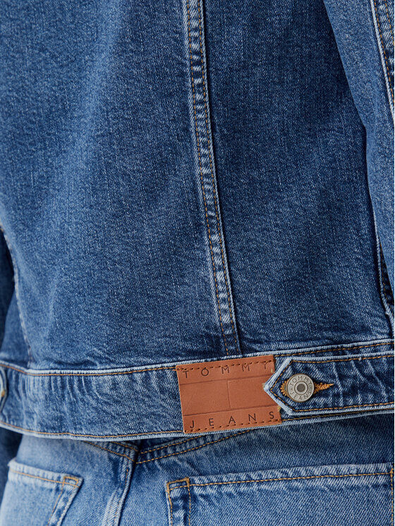 Tommy Jeans Tommy Jeans Kurtka jeansowa Vivianne DW0DW20120 Niebieski Slim Fit