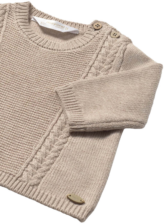 Mayoral Mayoral Pullover 2334 Beige Regular Fit