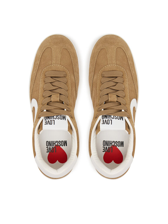 LOVE MOSCHINO LOVE MOSCHINO Sneakersy JA15112G1NIG010440 Beżowy