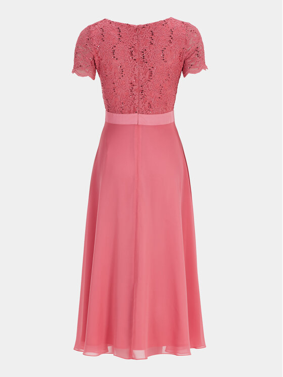 Swing Swing Coctailkleid 5AG11100 Rosa Regular Fit