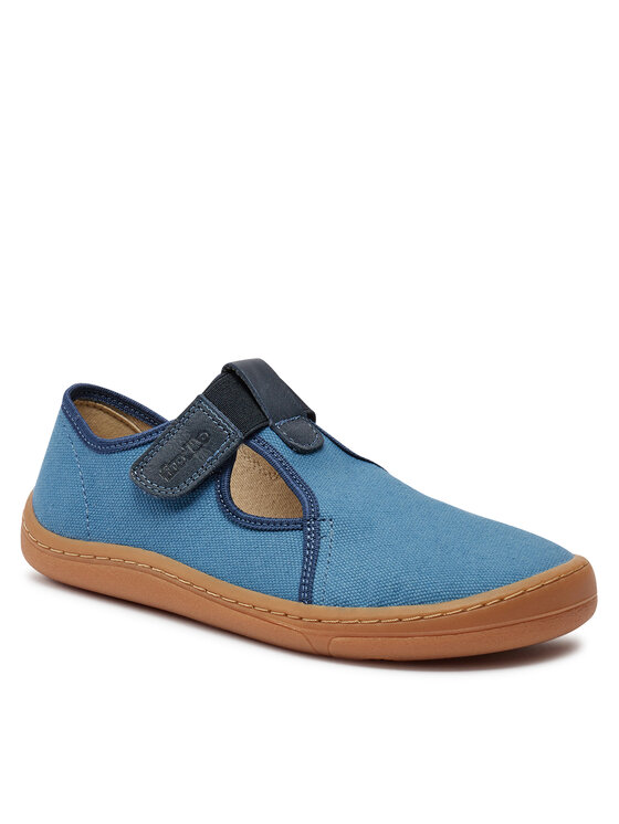 Froddo Froddo Tenis superge Barefoot Canvas T G1700380-1 D Modra